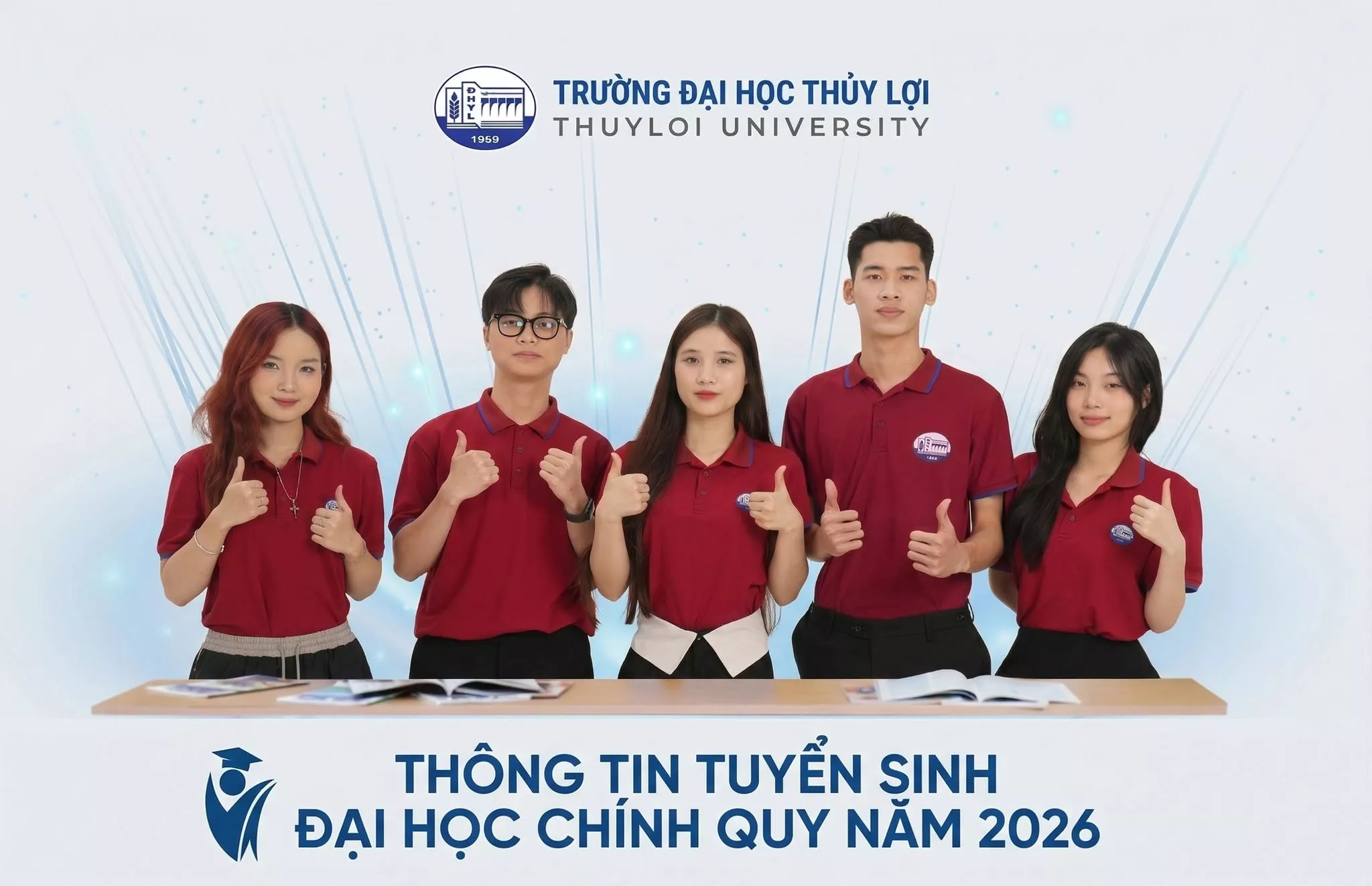 Thông báo tuyển sinh đại học chính quy năm 2026 của Trường Đại học Thủy lợi